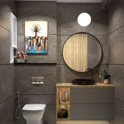 rectangular ceramic wall tiles design  bathrooms livspace