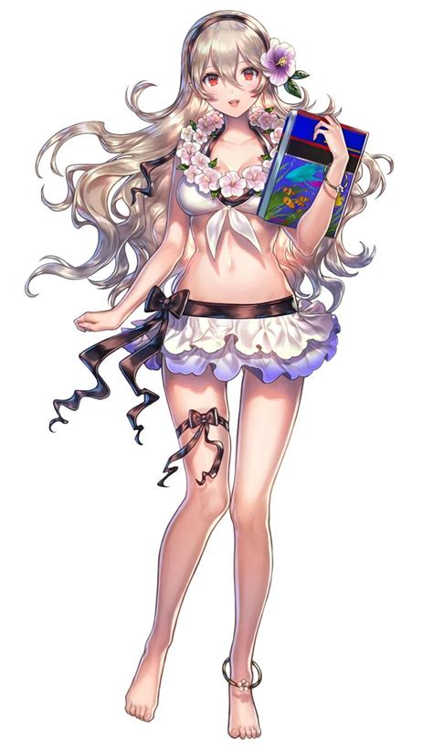 Female Corrin In Swimsuit From Fire Emblem Heroes Fire