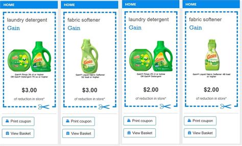 printable gain detergent coupons printable templates