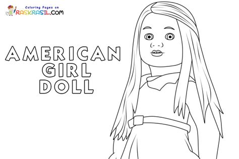 american girl doll boyama sayfalari en guezel boyamalar