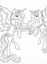 Luna Princess Coloring Celestia Drawing Unfinished Pages Iwatobi Exclusive Drawings Albanysinsanity Anime Institut Telematik Pa Deviantart sketch template