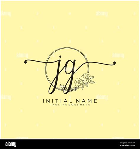 jg monogram  res stock photography  images alamy