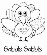 Coloring Turkey Pages Thanksgiving Kids Color Sheets Preschool Cute Fall Printable Book Activity Crafts Colouring Printables Fun Dot Worksheets sketch template