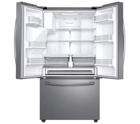 refrigerateur multi portes cm   nofrost inox rftes refrigerateur combine