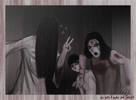 Sadako And Kayako By Onnanazo On Deviantart