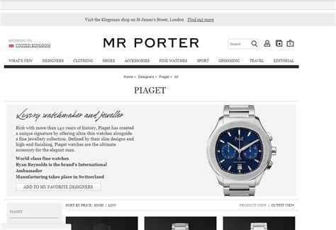 mr porter targets ‘contemporary watch buyers with