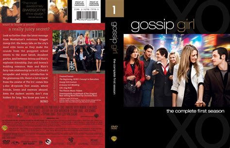 gossip girl season   tv dvd scanned covers gossip girl season    disc dvd covers