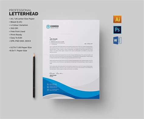 professional letterhead sample graphic prime graphic design templates