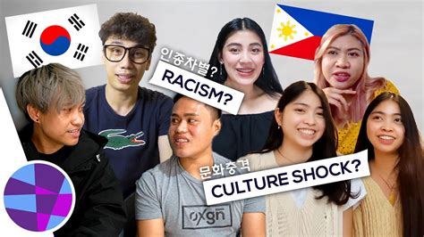 filipinos living  korea culture shocks racism els planet