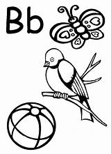 Letter Coloring Preschool Worksheets Worksheet Pages Printable Colouring Bird Alphabet Preschoolers Activities Pre School Sheet Clipart Letters Library Comments Choose sketch template
