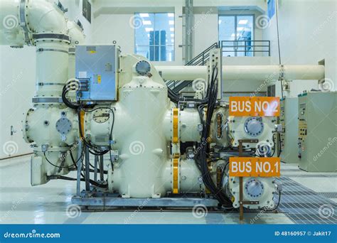 gas insulated switchgear editorial photography image  network
