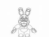 Bonnie Fnaf Coloring Toy Pages Freddy Nights Five Colouring Chica Contorno Deviantart Printable Print Naf Freddys Color Loaves Fish Getcolorings sketch template