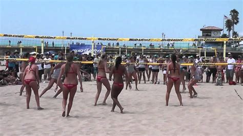 Manhattan Beach 6 Man Volleyball 2012 Ponchos Scores Vs Rusher Youtube