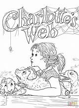 Web Coloring Pages Charlotte Charlottes Printable Drawing Click Puzzle sketch template