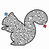 Maze Hard Mazes Difficult Medium Puzzle Squirrel Kids Pages Coloring Puzzles Adults Easy Adult Bestcoloringpagesforkids Teens Red Child Color Diamond sketch template