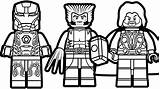 Ironman Lego Wolverine Erstaunliche Gcssi sketch template