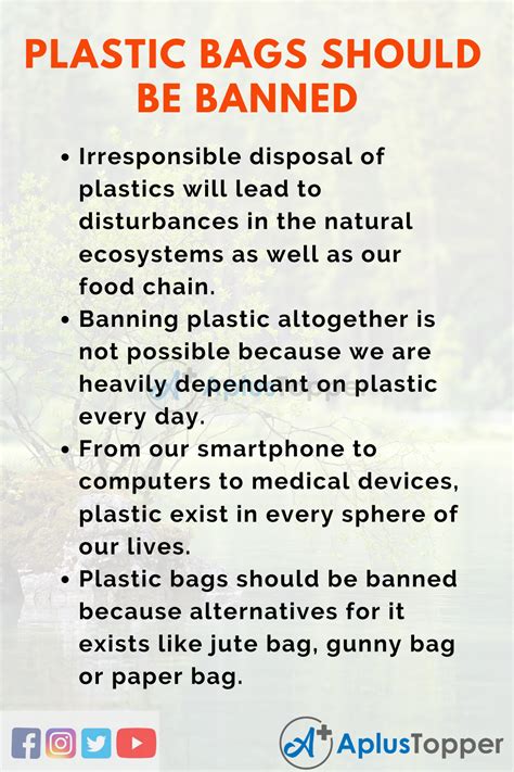 Why We Should Not Ban Plastic Bags Plastic Industry In The World