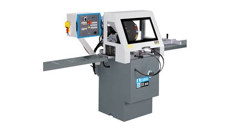 cobra  sx evo semi automatic sawing machine cutting aluminium