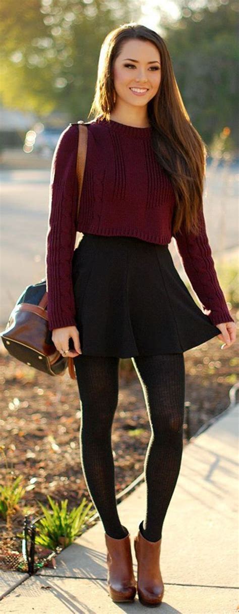 50 stylish stockings outfits for your fall outfit