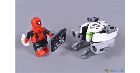 lego  spider man bridge battle review brickset