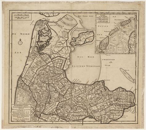 noord holland  holland map ancient maps  maps