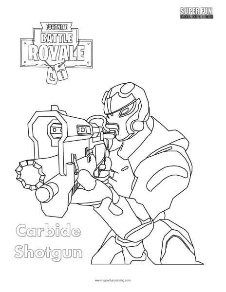 image result  fortnite coloring pages carbide  coloring sheets