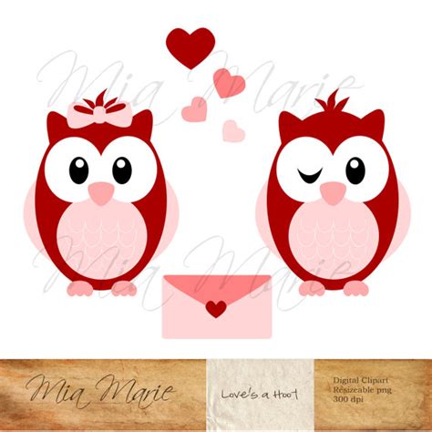 valentine owl clipart   cliparts  images  clipground