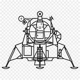 Lunar Apollo Lander Module Drawing Clipart Rocket Program Saturn Moon Spacecraft Clipground Ship Transparent Mission Behance Webstockreview sketch template