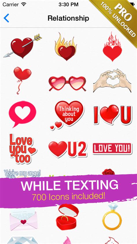 Adult Emoji Icons Pro Romantic Texting And Flirty