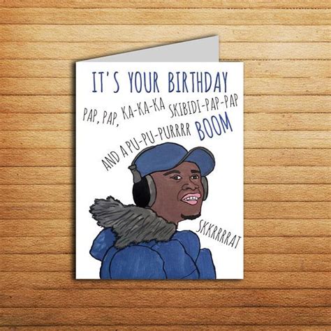 Birthday Card Meme Card Design Template