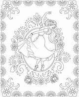 Elena Avalor Coloring Pages Color Colouring Printable Dance Year Kids Old Princess Disney Fun Search Sheet Print Getcolorings Choose Board sketch template