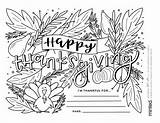 Thanksgiving Coloring Pages Printable Gratitude Kids Color Sheets Thankfulness Happy Children Adult Leaves Coolmompicks Express Worksheets Mom Help Cool Adults sketch template