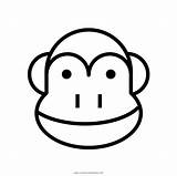 Macaco Ape Chimpanzee Ultracoloringpages sketch template