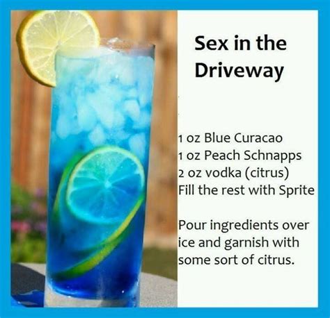 Sex In The Driveway Recipe Pictures Photos And Images