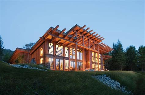modern log  timber frame homes  plans