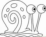 Gary Coloring Snail Spongebob Pages Squarepants Cartoon Printable Color Coloringpages101 Print Kids Online sketch template
