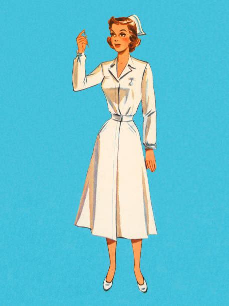 best vintage nurse illustrations royalty free vector graphics and clip art istock