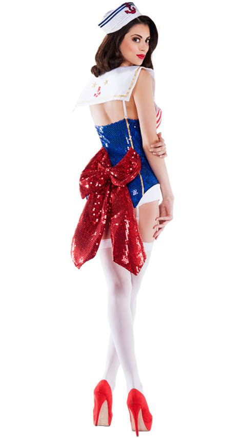 Sequin Sailor Costume Wholesale Lingerie Sexy Lingerie