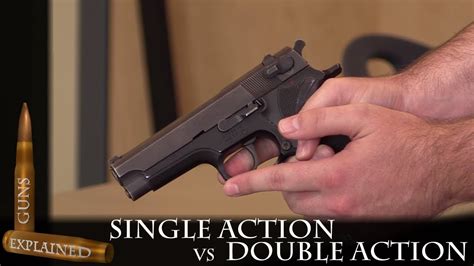 differences  single  double action youtube