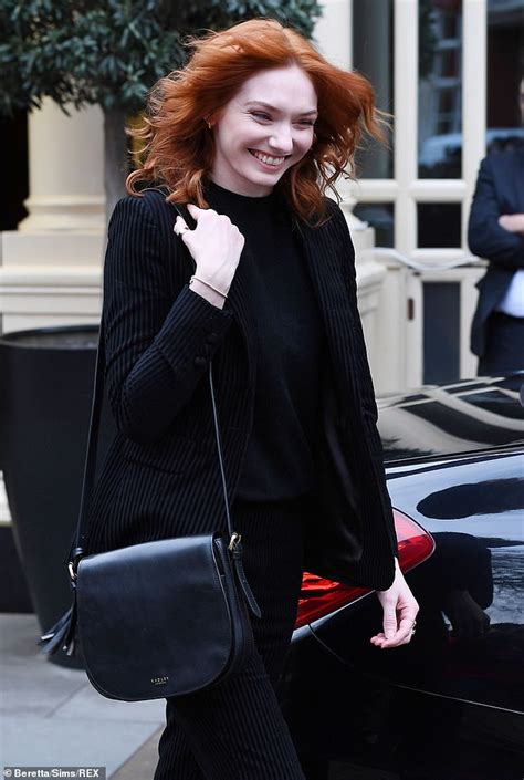 Eleanor Tomlinson Discusses Getting Naked For Her First