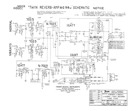 twin reverb schematics fender diy guitar amp electronics basics