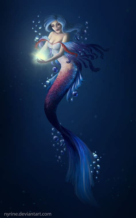 mermaid  nyrine  deviantart