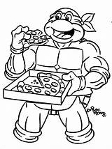 Coloring Michelangelo Turtle Ninja Pages Turtles Getcolorings Color Printable sketch template