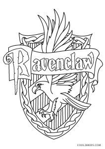 printable harry potter coloring pages ravenclaw disonancia sentv