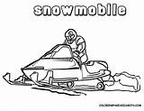 Snowmobile Coloringhome sketch template
