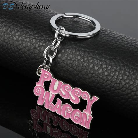 dongsheng movie kill bill series pendants pussy wagon letter metal