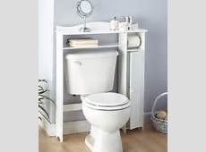 OVER THE TOILET TABLE WITH STORAGE BATHROOM CABINET IN