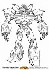 Bumblebee Coloring Pages Transformers Kids sketch template