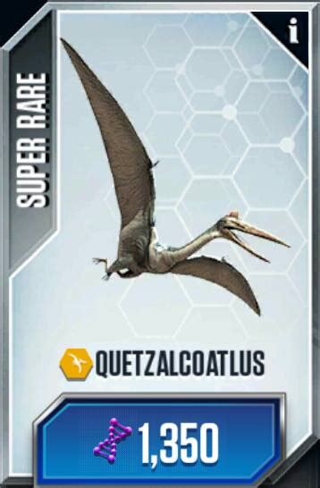 Quetzalcoatlus Jurassic World The Mobile Game Wikia Fandom