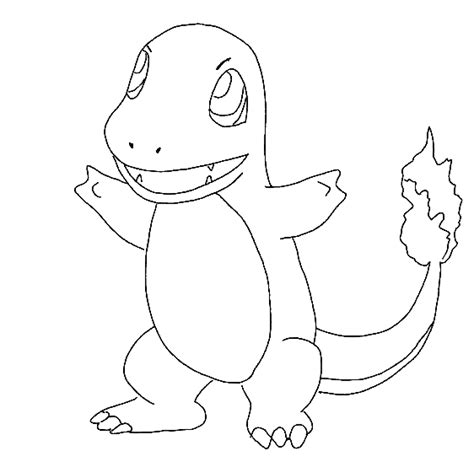 pokemon coloring pages charmander    ww coloring
